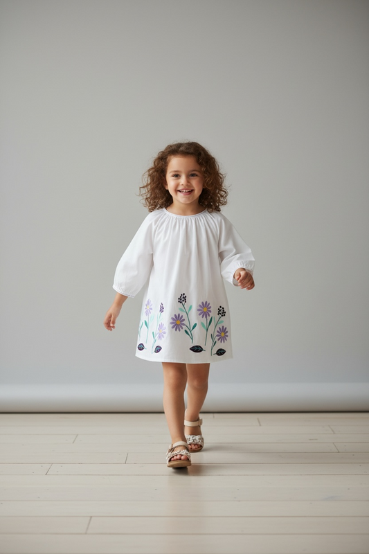 Lavender Meadow Bloom Dress