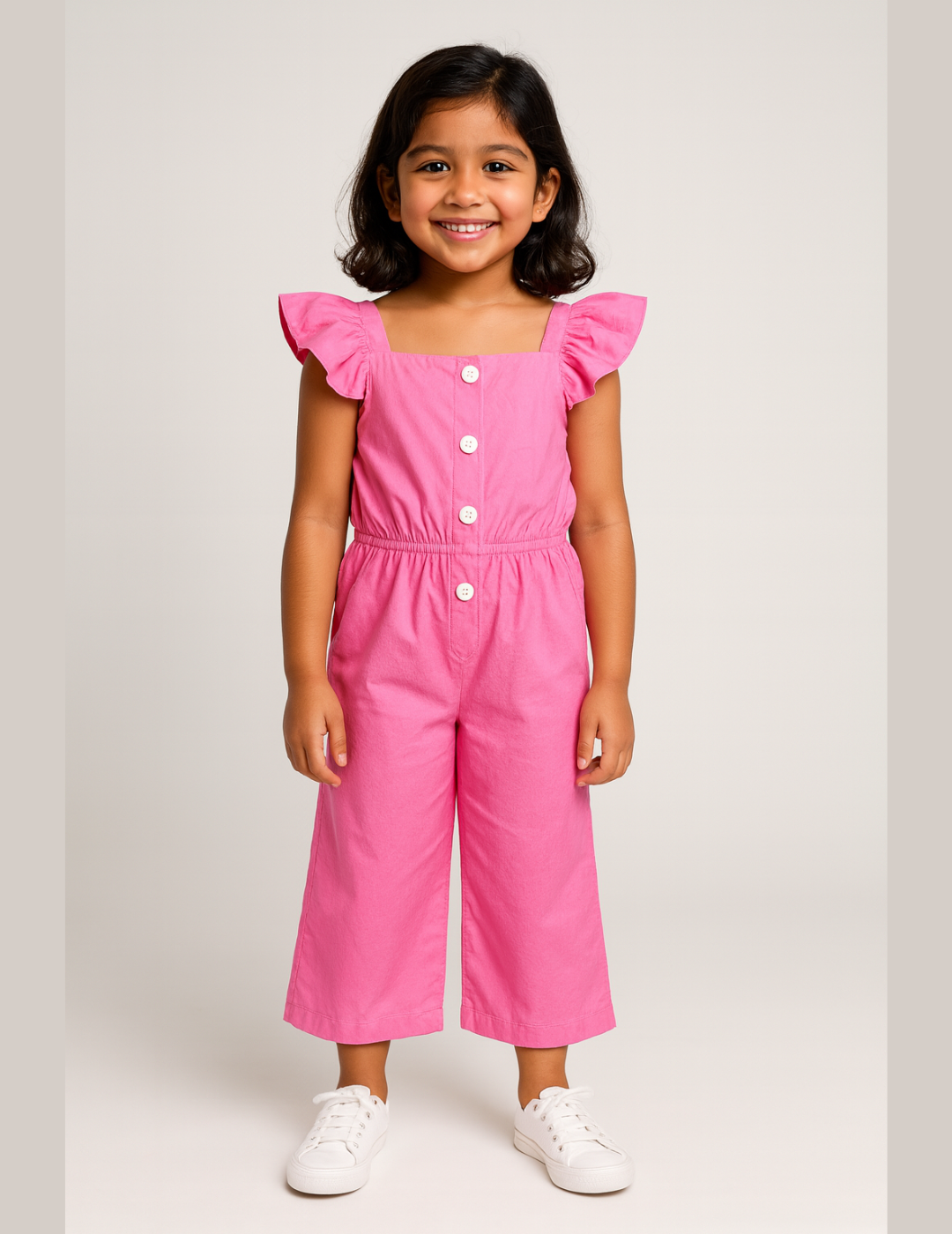 Pink Flutter Jumpsuit