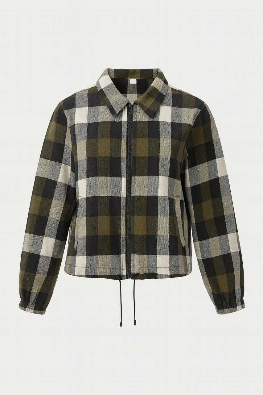 Forest Check Shacket
