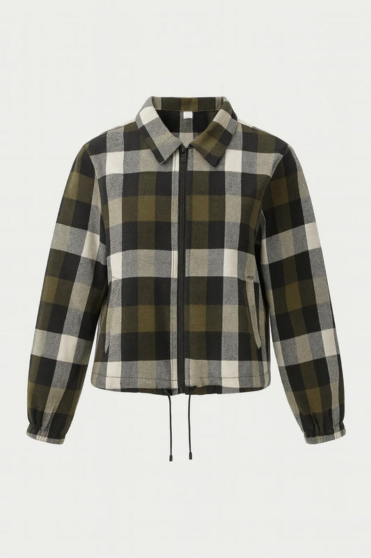 Forest Check Shacket