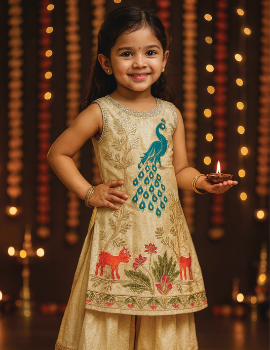 Peacock Garden Lehenga Set