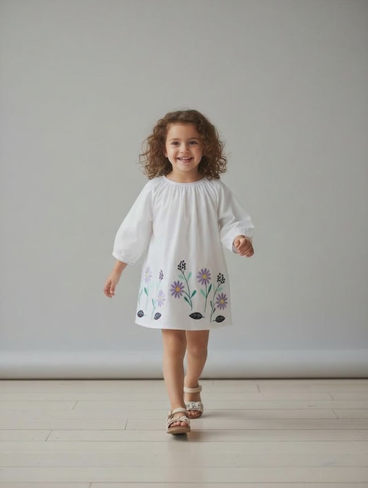 Lavender Meadow Bloom Dress